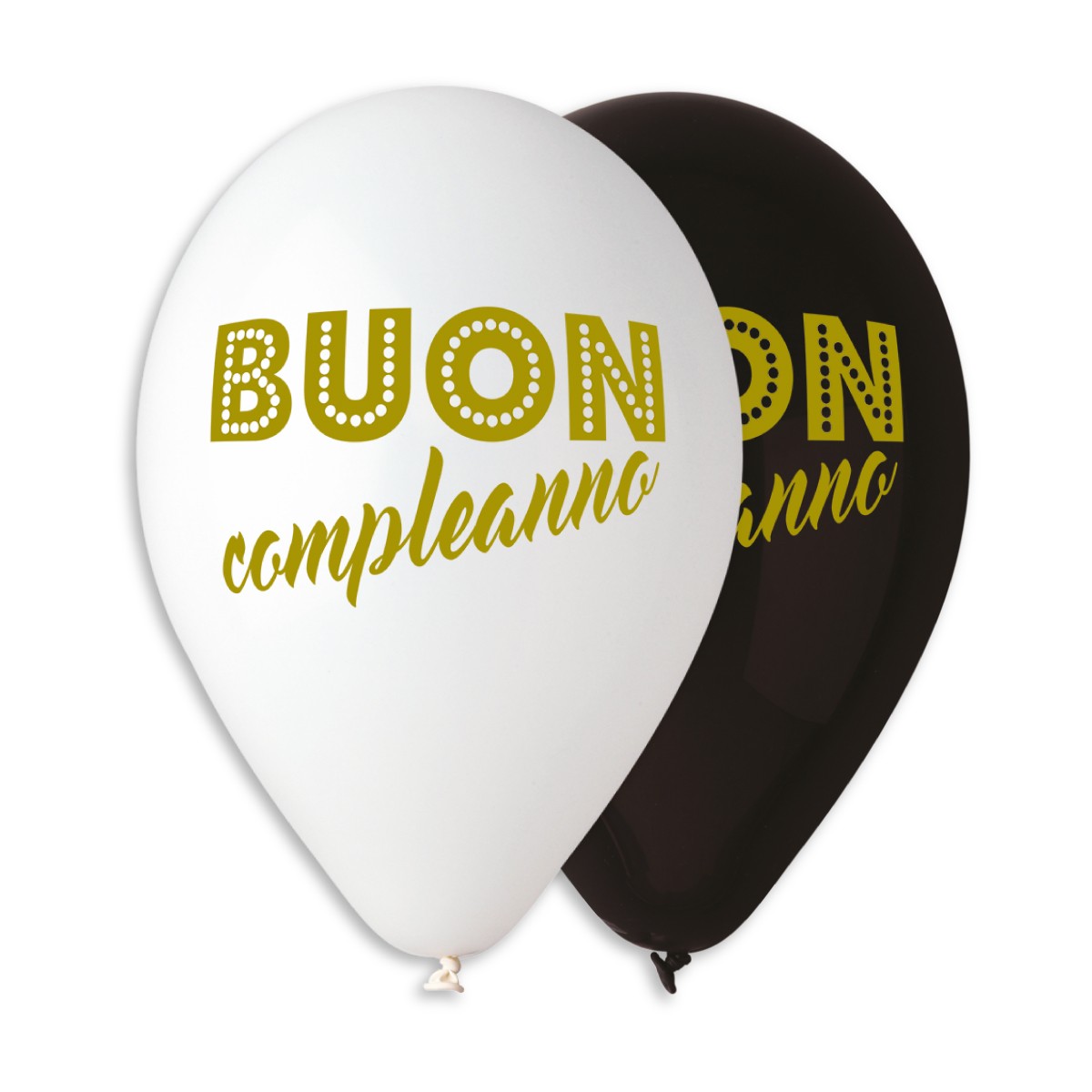 Buon Compleanno Gold Print