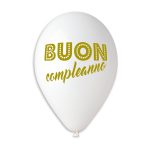 Buon Compleanno Gold Print