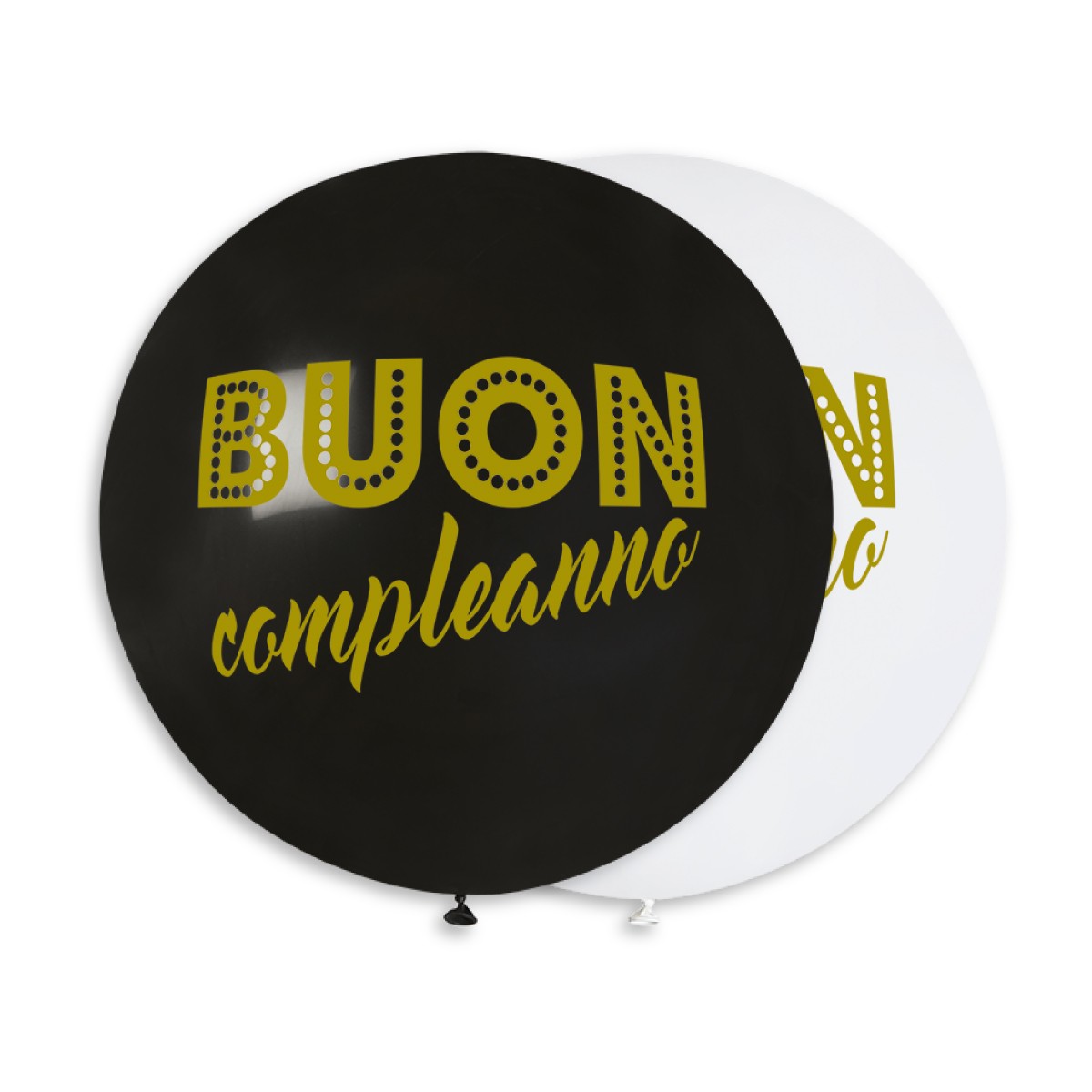 Buon Compleanno Gold Print
