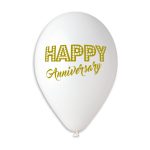 Happy Anniversary - Gold Print