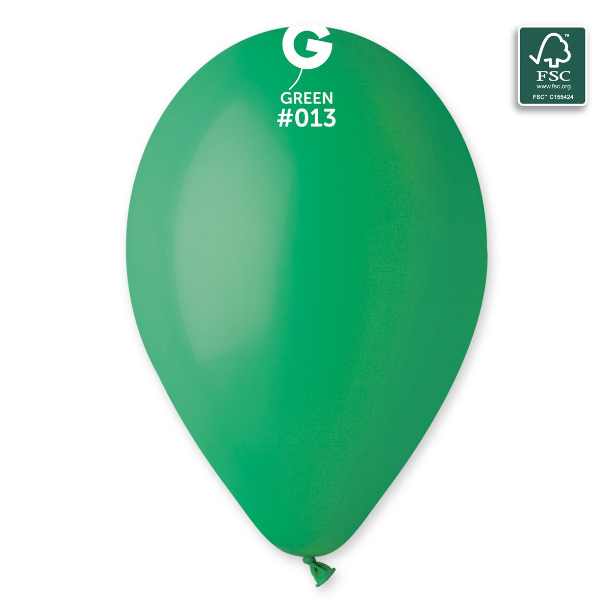 100% FSC-Certified NRL Balloons Green