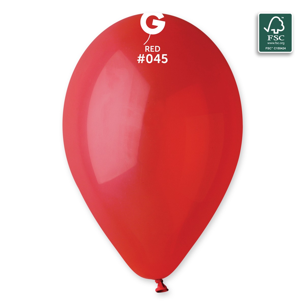 100% FSC-Certified NRL Balloons Red