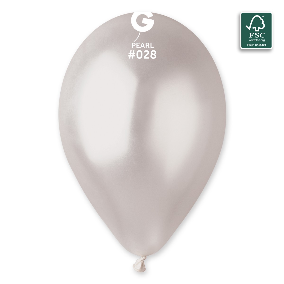 100% FSC-Certified NRL Balloons Pearl
