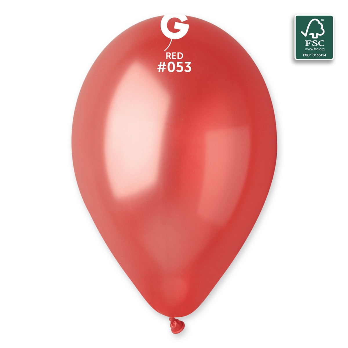 100% FSC-Certified NRL Balloons Red