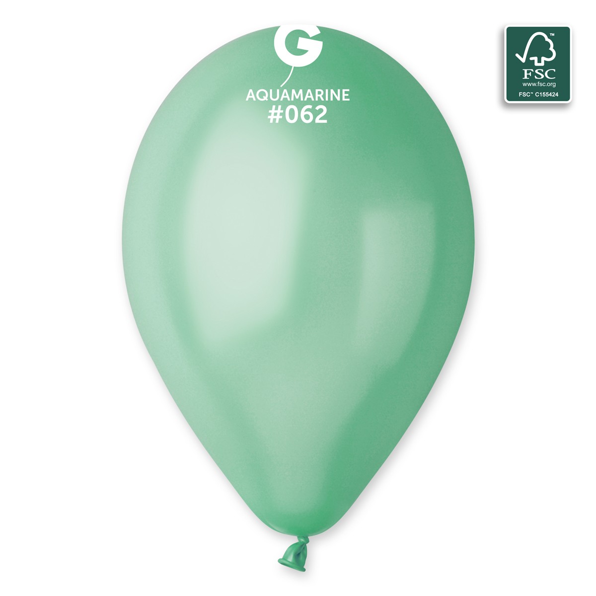 100% FSC-Certified NRL Balloons Aquamarine
