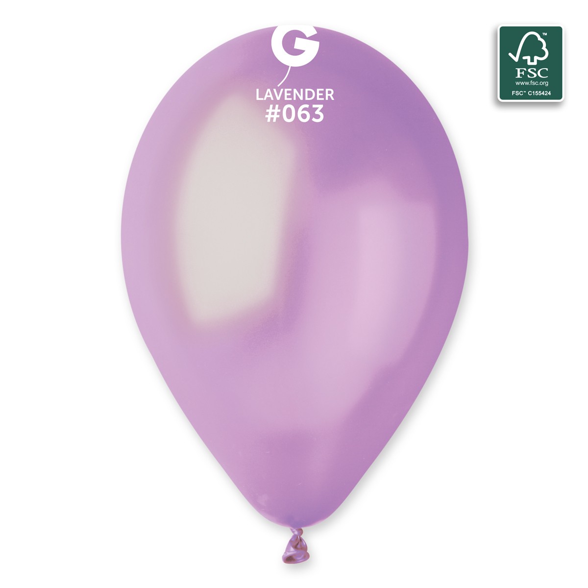 100% FSC-Certified NRL Balloons Lavender