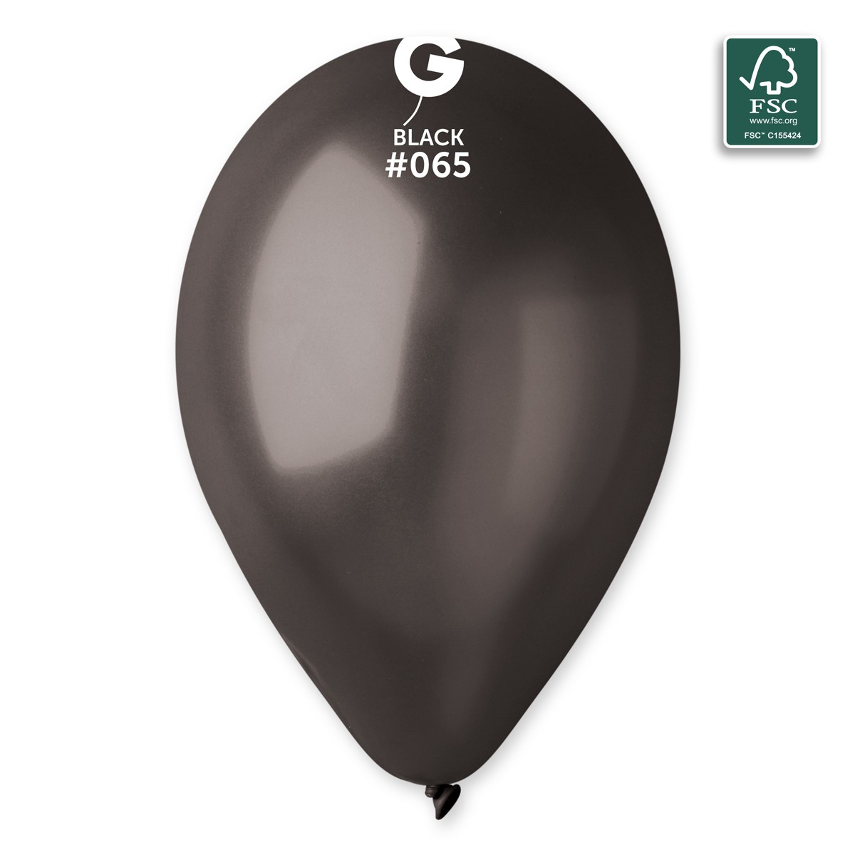 100% FSC-Certified NRL Balloons Black