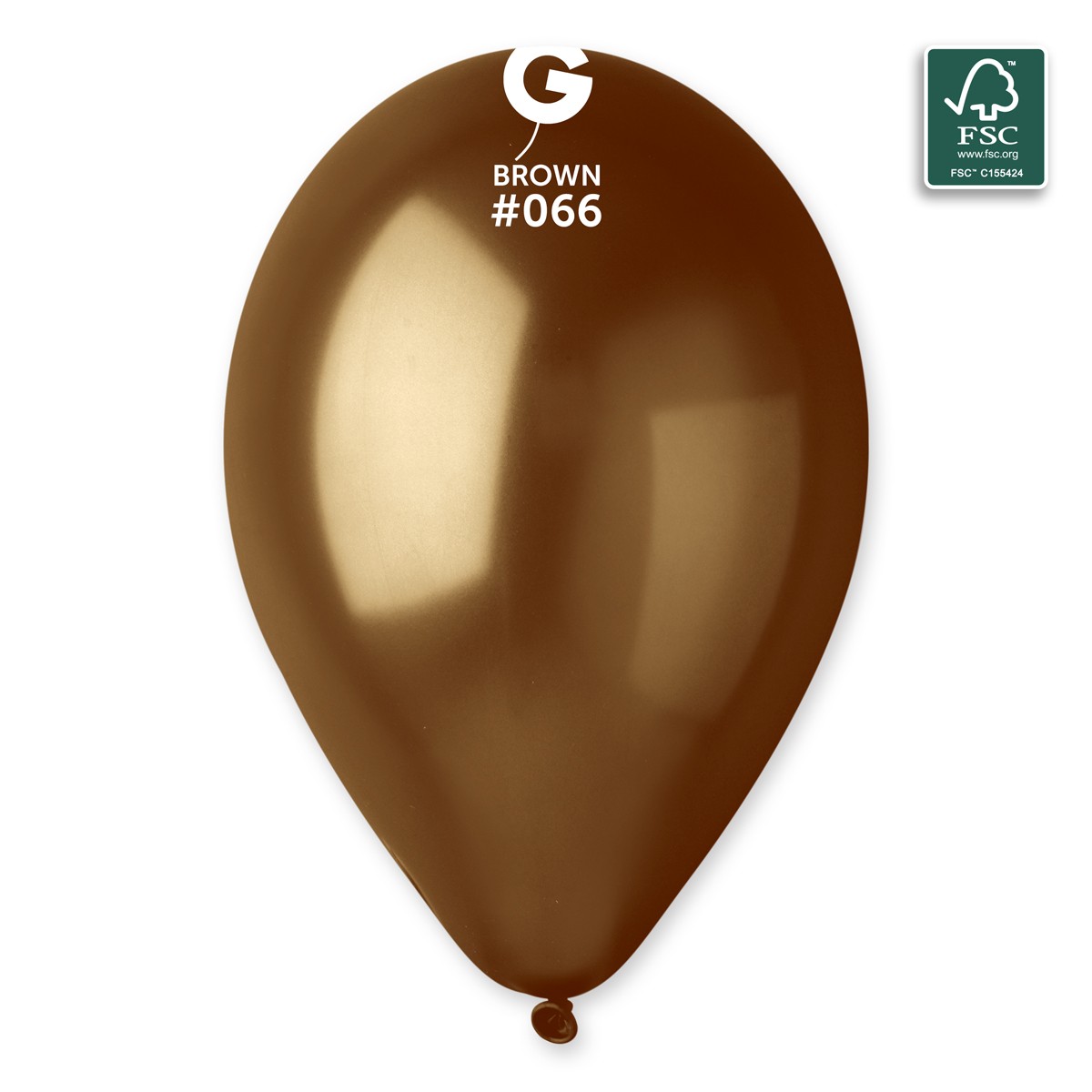100% FSC-Certified NRL Balloons Brown