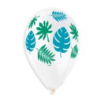 large tropical leaves