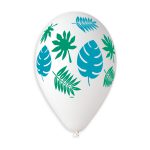 large tropical leaves