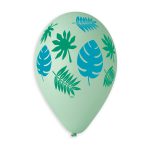 large tropical leaves