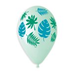 large tropical leaves