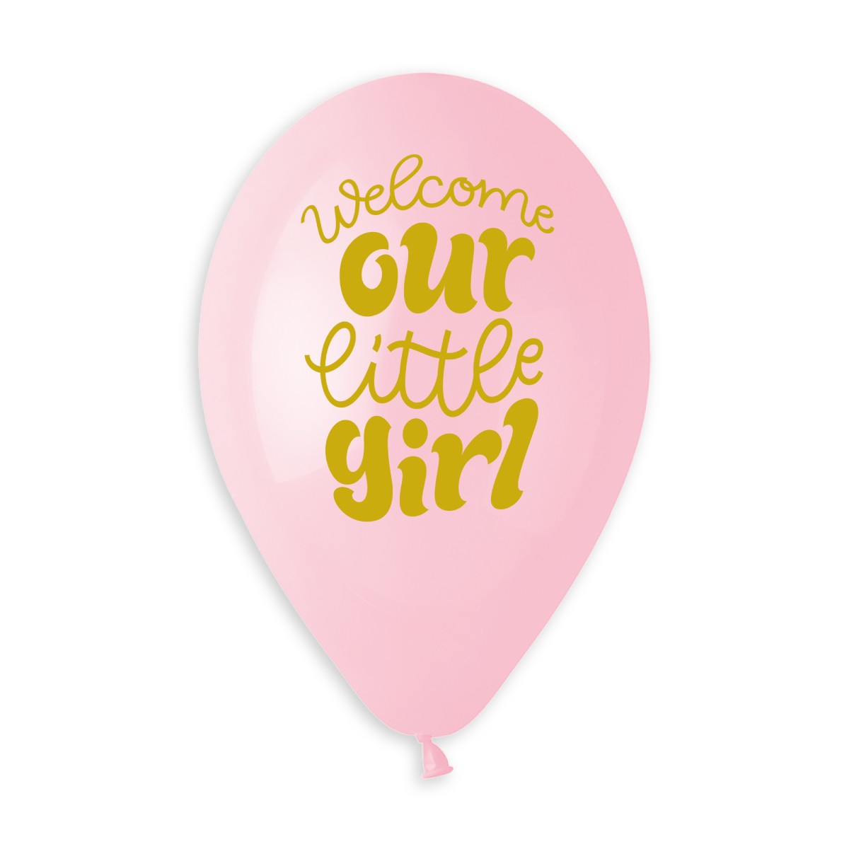 welcome our little girl gold