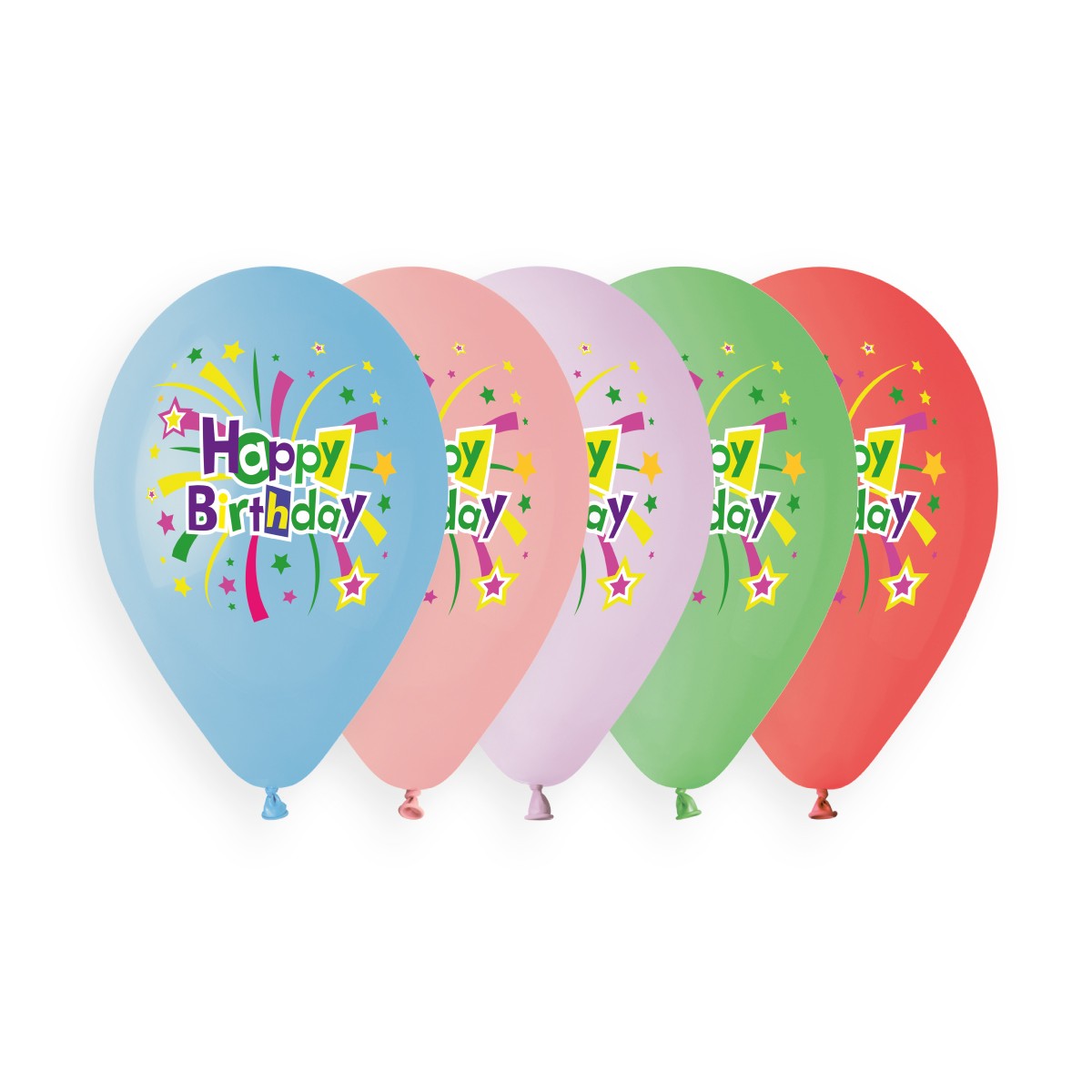 colourful happy birthday