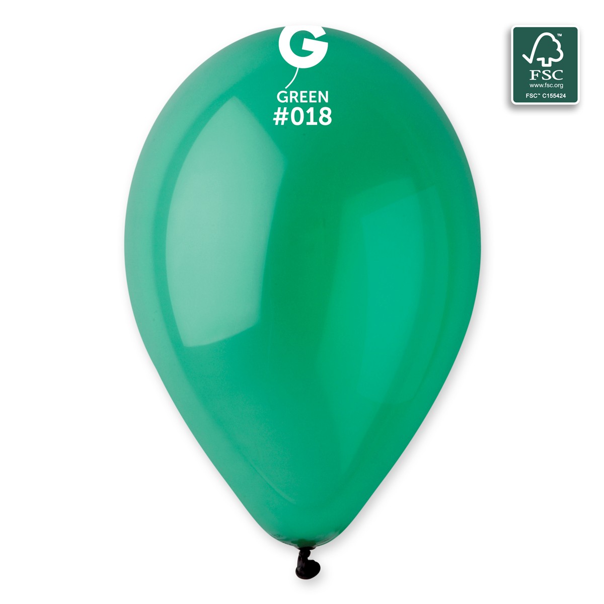 100% FSC-Certified NRL Balloons Green