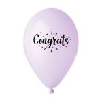 Black & Magenta Congrats