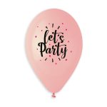 Black & Magenta Let's Party