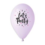 Black & Magenta Let's Party