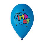 Multicolour Happy Birthday Bubbles