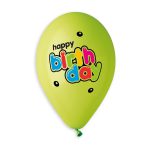 Multicolour Happy Birthday Bubbles