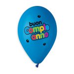 Multicolour Buon Compleanno Bolle