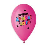 Multicolour Joyeux Anniversaire Bulles