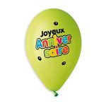 Multicolour Joyeux Anniversaire Bulles