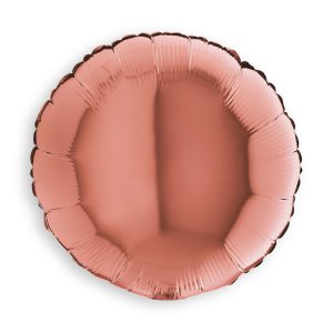 Round Rose Gold