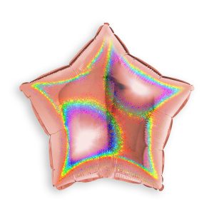 Star Glitter Rose Gold