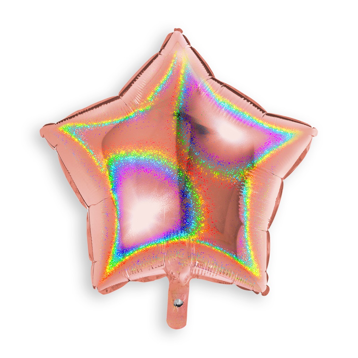 Star Glitter Rose Gold