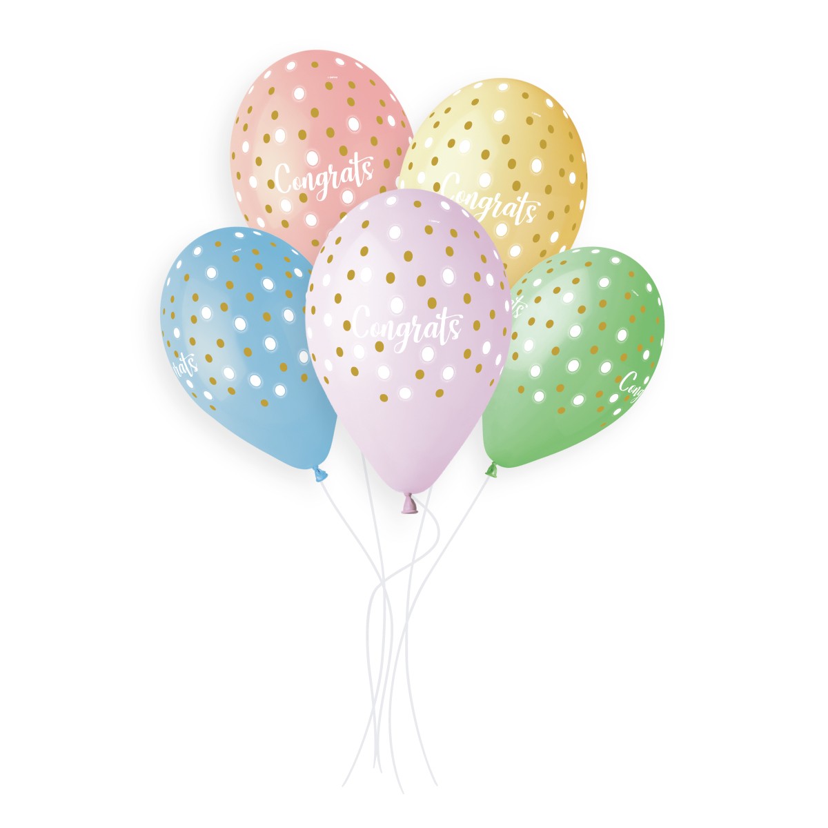 Congrats & Golden dots