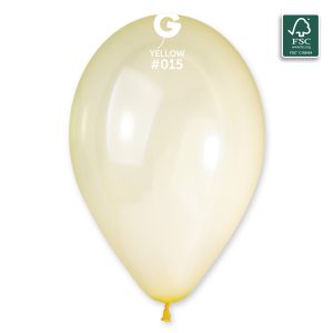 100% FSC-Certified NRL Balloons Yellow