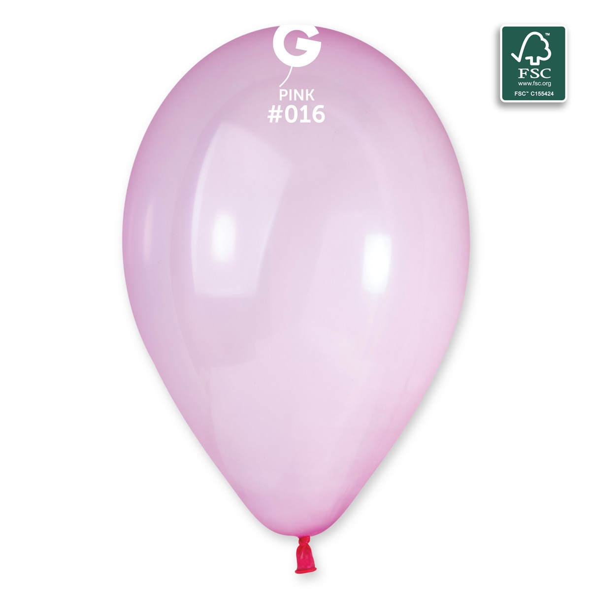 100% FSC-Certified NRL Balloons Pink