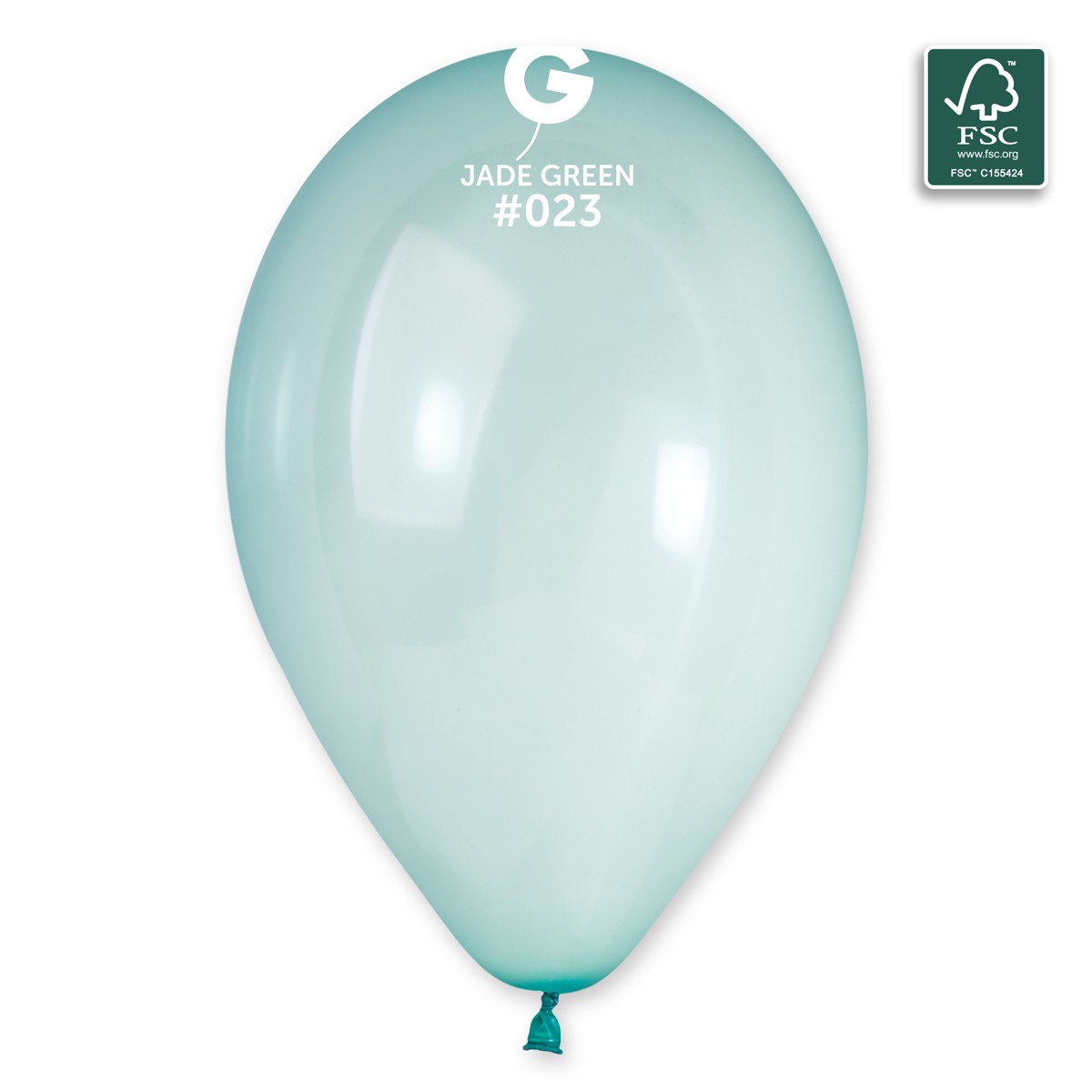 100% FSC-Certified NRL Balloons Jade Green