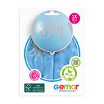 100% FSC-Certified NRL Balloons It's a boy silver