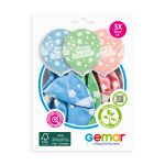 100% FSC-Certified NRL Balloons Joyeux Anniversaire