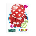 100% FSC-Certified NRL Balloons White Hearts