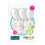 100% FSC-Certified NRL Balloons Silver Vive Les Mariés