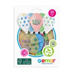 100% FSC-Certified NRL Balloons Oh Baby! & Polka Dots Multicolour
