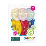 100% FSC-Certified NRL Balloons Golden Butterflies