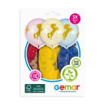 100% FSC-Certified NRL Balloons Golden Unicorn