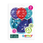 100% FSC-Certified NRL Balloons Happy Birthday