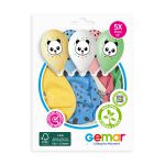 100% FSC-Certified NRL Balloons Panda multicolor & Panda spots