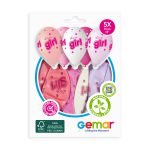 100% FSC-Certified NRL Balloons It's a girl