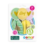 100% FSC-Certified NRL Balloons Oh Baby! Gold