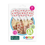 100% FSC-Certified NRL Balloons Lipstick & Kiss