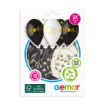 100% FSC-Certified NRL Balloons Golden love & Hearts