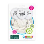 100% FSC-Certified NRL Balloons Just married + Mr&Mrs