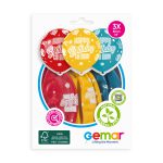 100% FSC-Certified NRL Balloons Happy Birthday Balloons