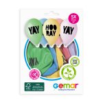 100% FSC-Certified NRL Balloons Yay & Hooray